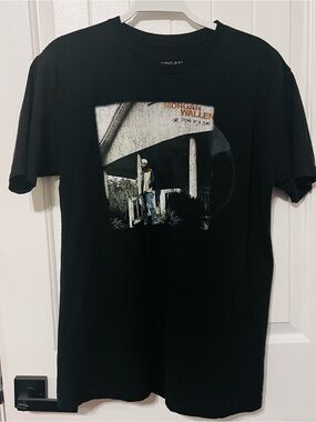 Morgan Wallen Black Graphic Crewneck T-Shirt Size Large